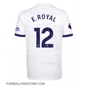 Tottenham Hotspur Emerson Royal #12 Replik Heimtrikot 2023-24 Kurzarm